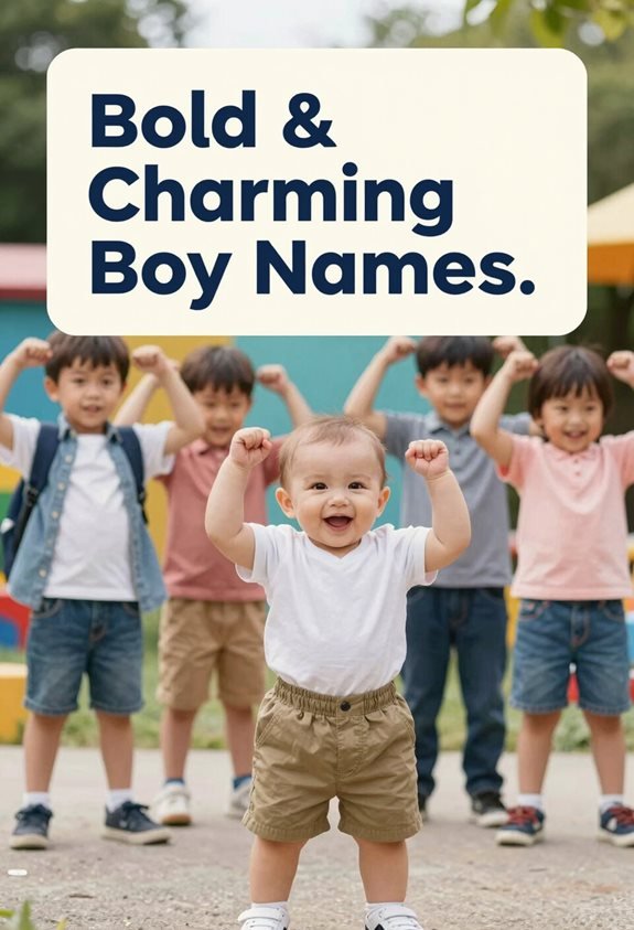 strong and charming baby names