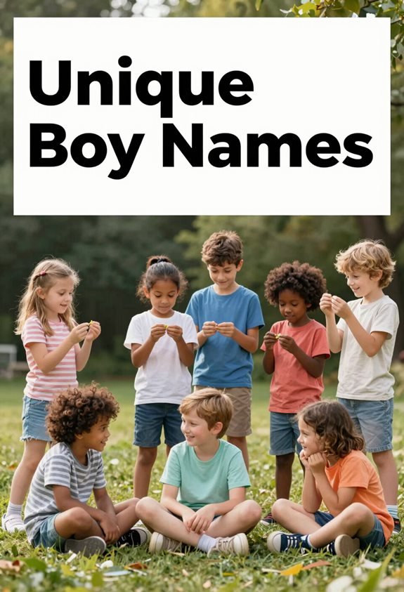 unique stylish boy names