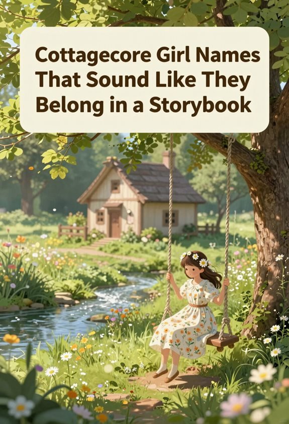 cottagecore girl names collection