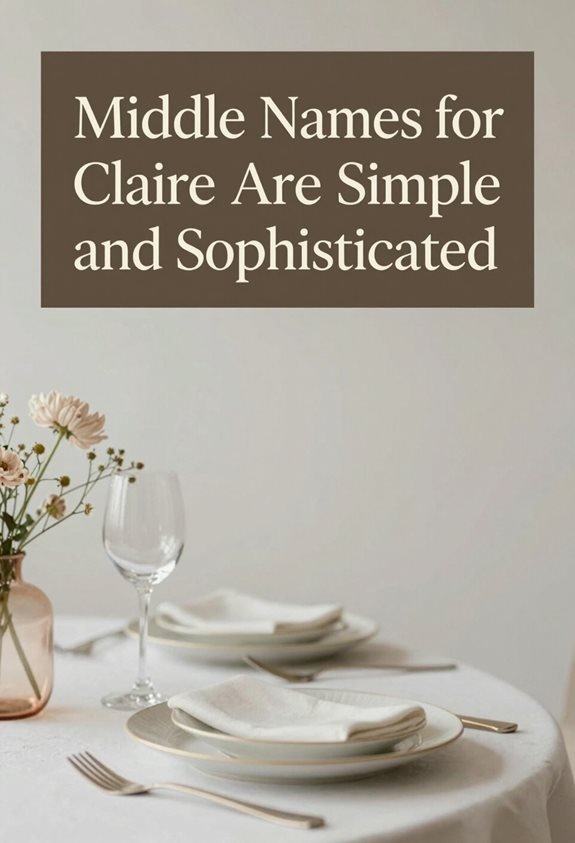 middle names for claire
