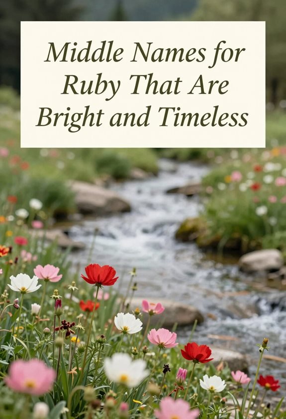 middle names for ruby