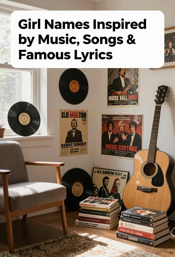 music inspired names for girls